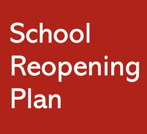 school reopening logo