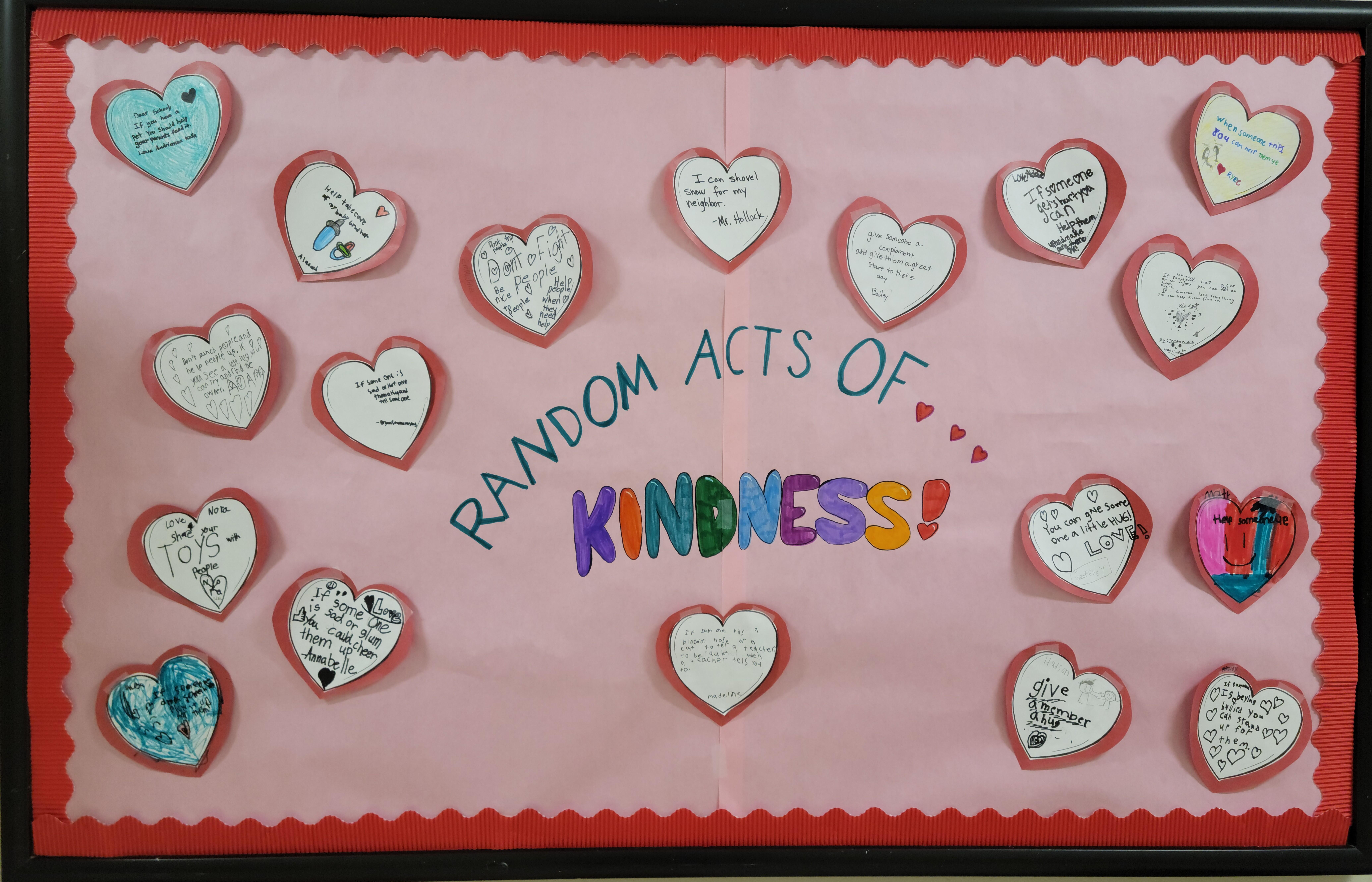 Read More Random Acts of Kindness from 3AH